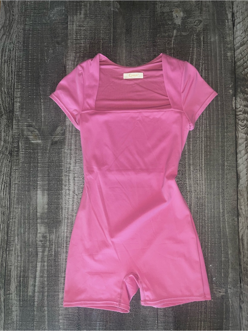 Pink Athletic Romper